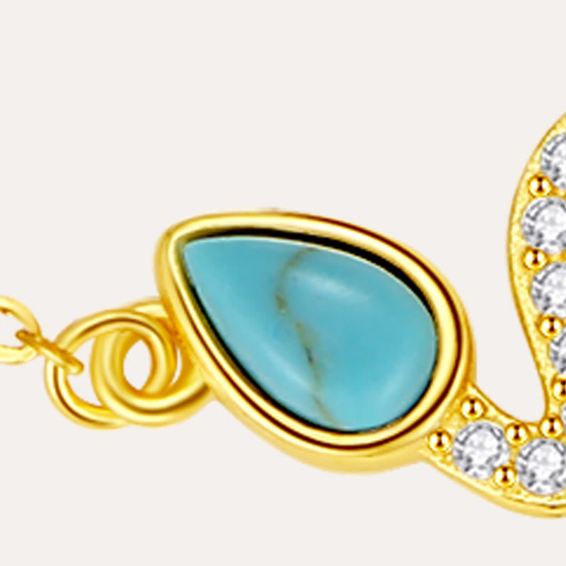 Türkisfarbenes Opal-Schlangenschutzarmband 2025