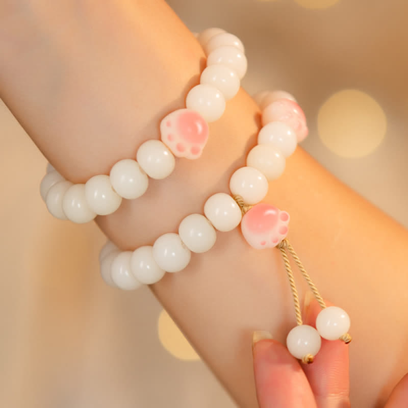 Unisex-Bodhi-Samen-Friedensarmband für spirituellen Schutz