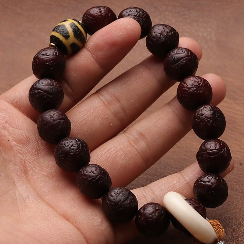 Unisex Bodhi Seed Tibetisches Handgelenk Mala | Glücks- und Reichtumsbringer