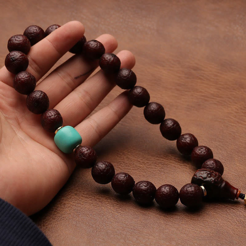 Unisex Bodhi Seed Tibetisches Handgelenk Mala | Glücks- und Reichtumsbringer