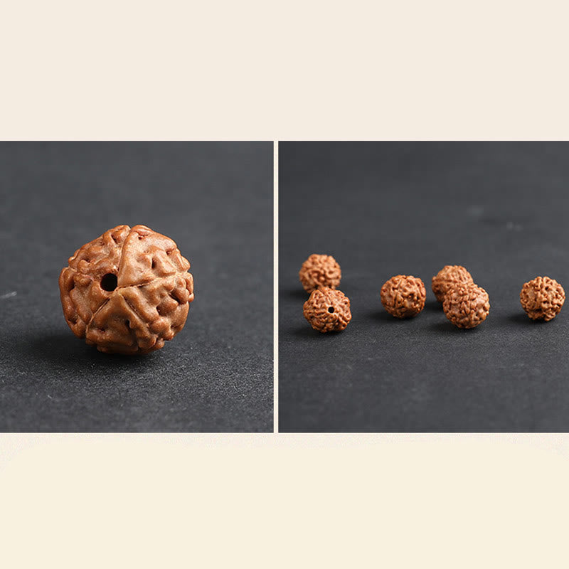 Unisex-Pixiu-Armband mit Reichtum und Glück, mit Rudraksha-Bodhi-Samen