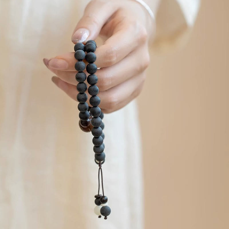 Unisex Tibetisches Zypressen-Bodhi-Lotus-Heilarmband