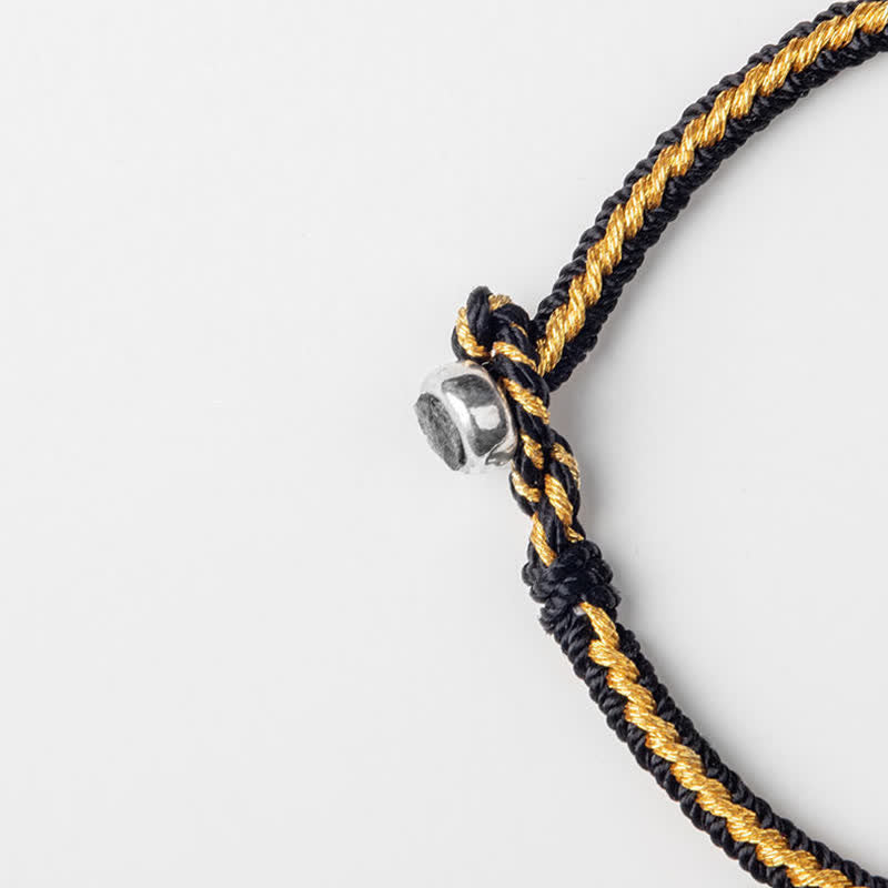 Unisex-Schutzarmband aus tibetischem rotem Faden, 14–19 cm