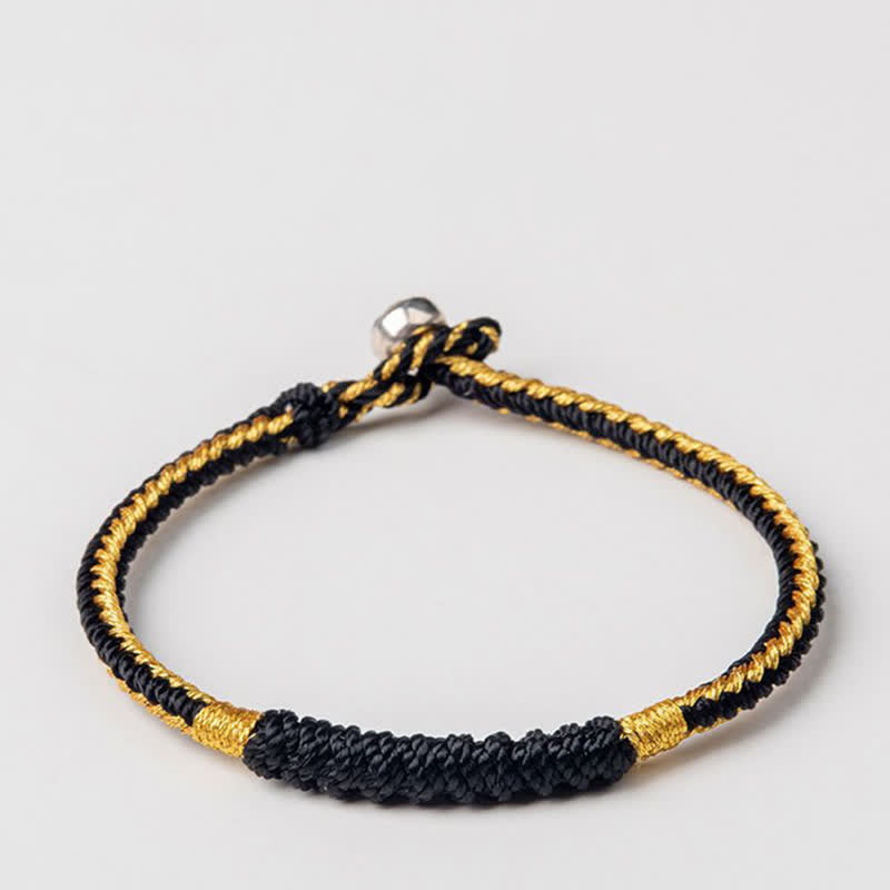 Unisex-Schutzarmband aus tibetischem rotem Faden, 14–19 cm