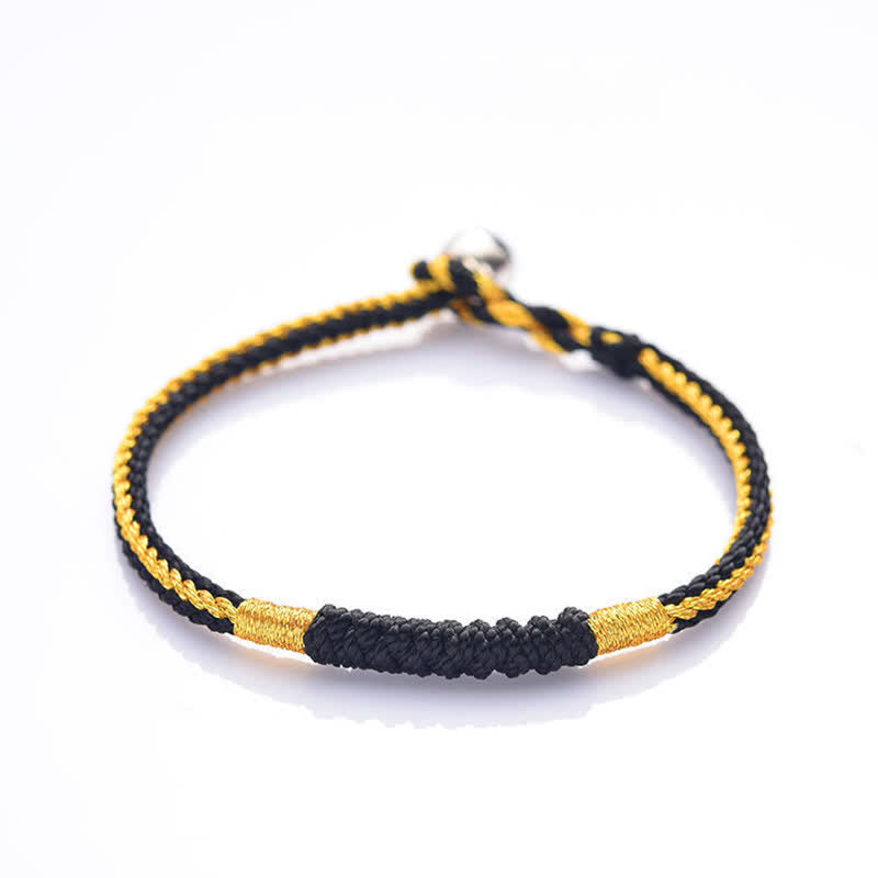 Unisex-Schutzarmband aus tibetischem rotem Faden, 14–19 cm
