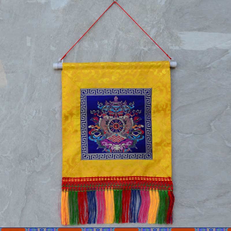 Vajra Spirituelle Kraft Wandkunst | 32x35cm Heilendes Mandala