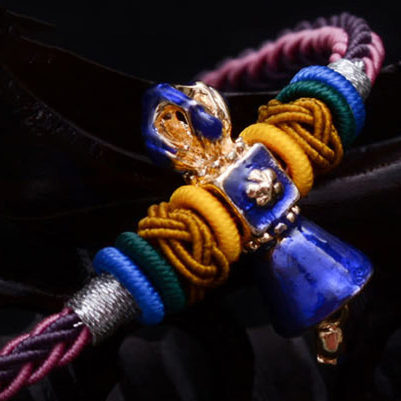 Vajra-Stärkearmband | Tibetische handgemachte spirituelle Schnur