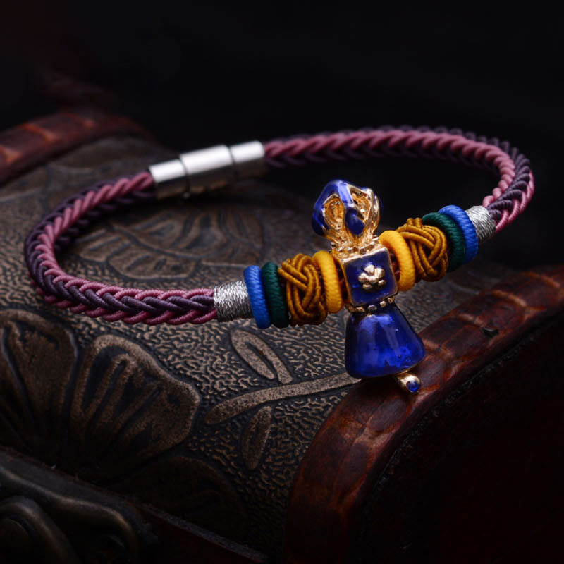 Vajra-Stärkearmband | Tibetische handgemachte spirituelle Schnur
