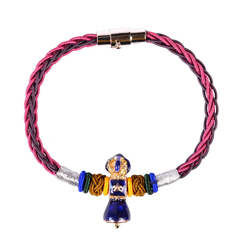 Vajra-Stärkearmband | Tibetische handgemachte spirituelle Schnur