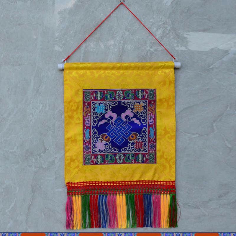 Vajra-Wandkunst mit Bagua-Karte | Feng-Shui-Dekor 32 cm