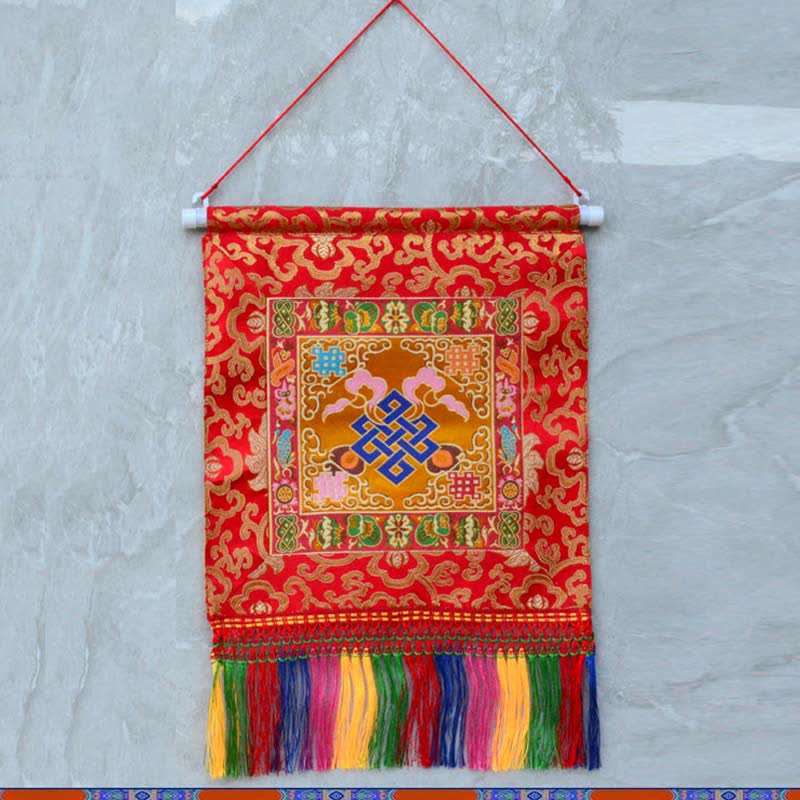 Vajra-Wandkunst mit Bagua-Karte | Feng-Shui-Dekor 32 cm