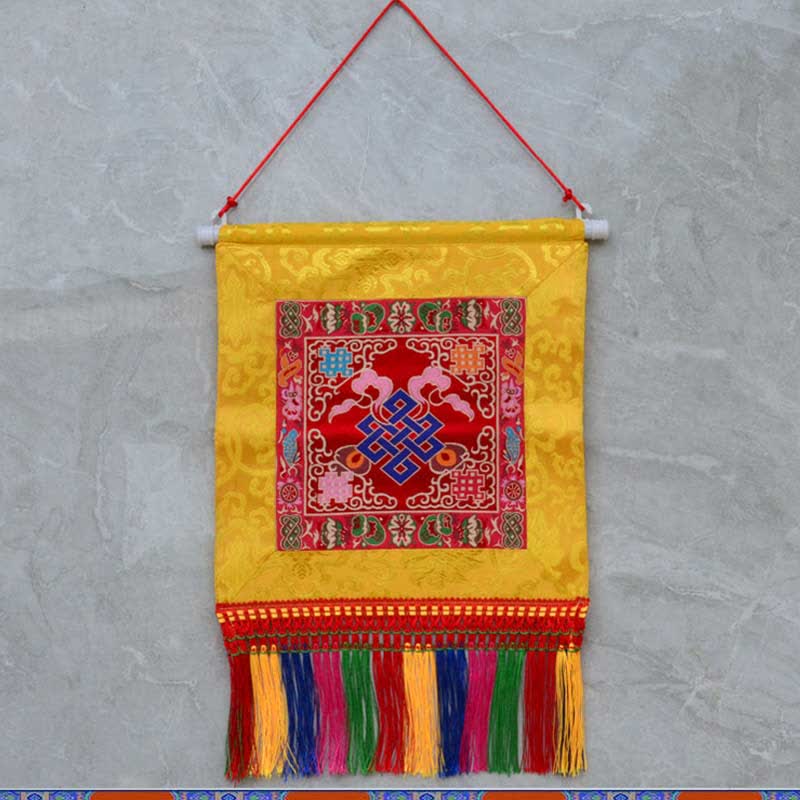 Vajra-Wandkunst mit Bagua-Karte | Feng-Shui-Dekor 32 cm