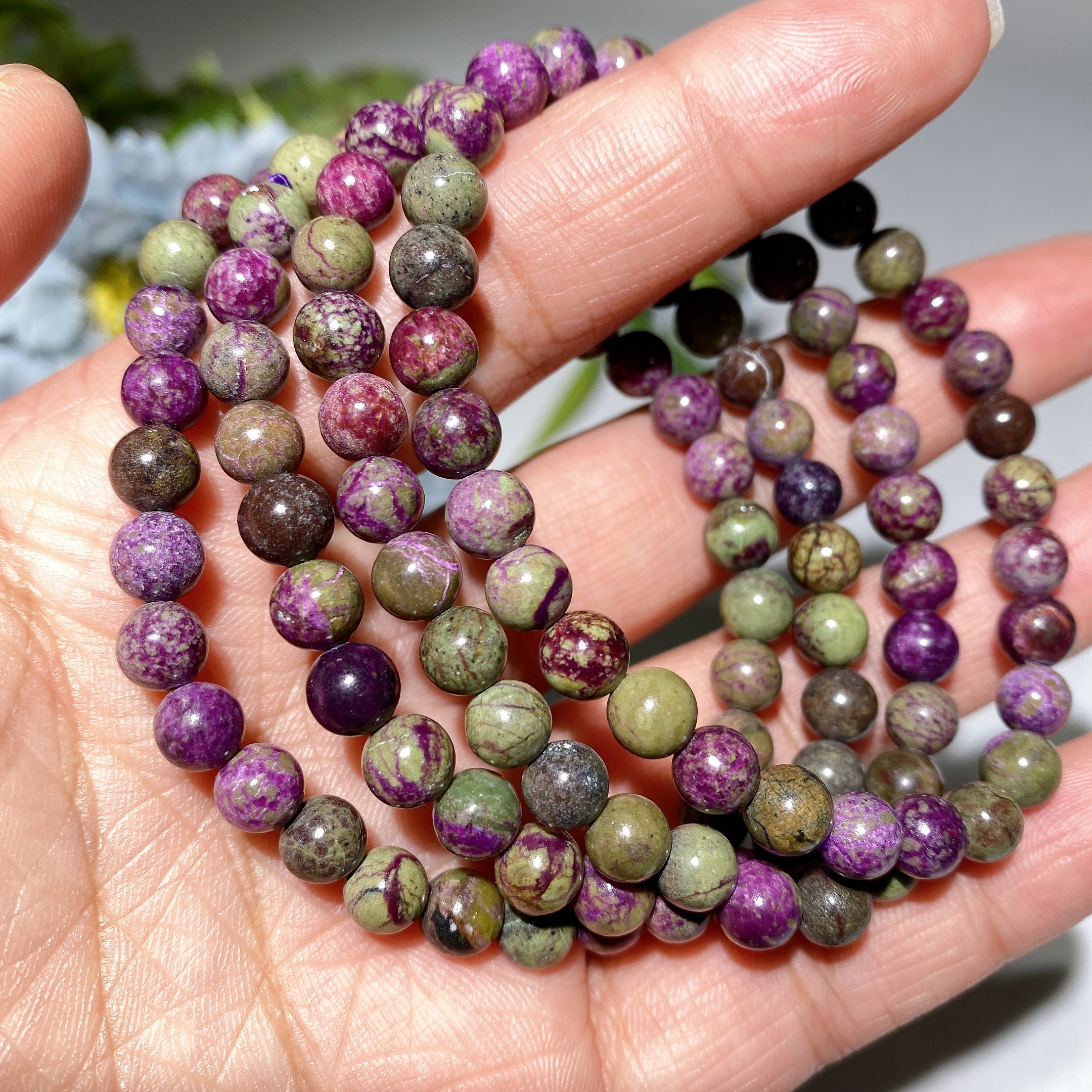 Versatile Atlantisite 4-10mm Spiritual Healing Bracelet