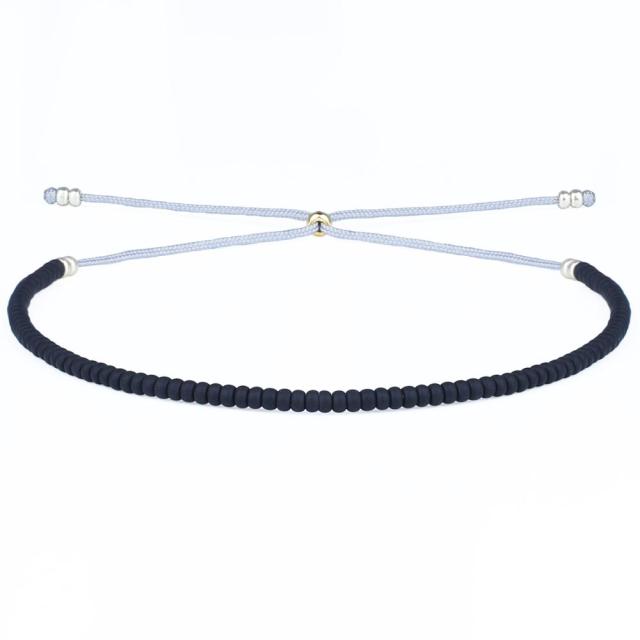 Leuchtendes Neon-Ombre-Armband aus Miyuki-Rocailles-Perlen