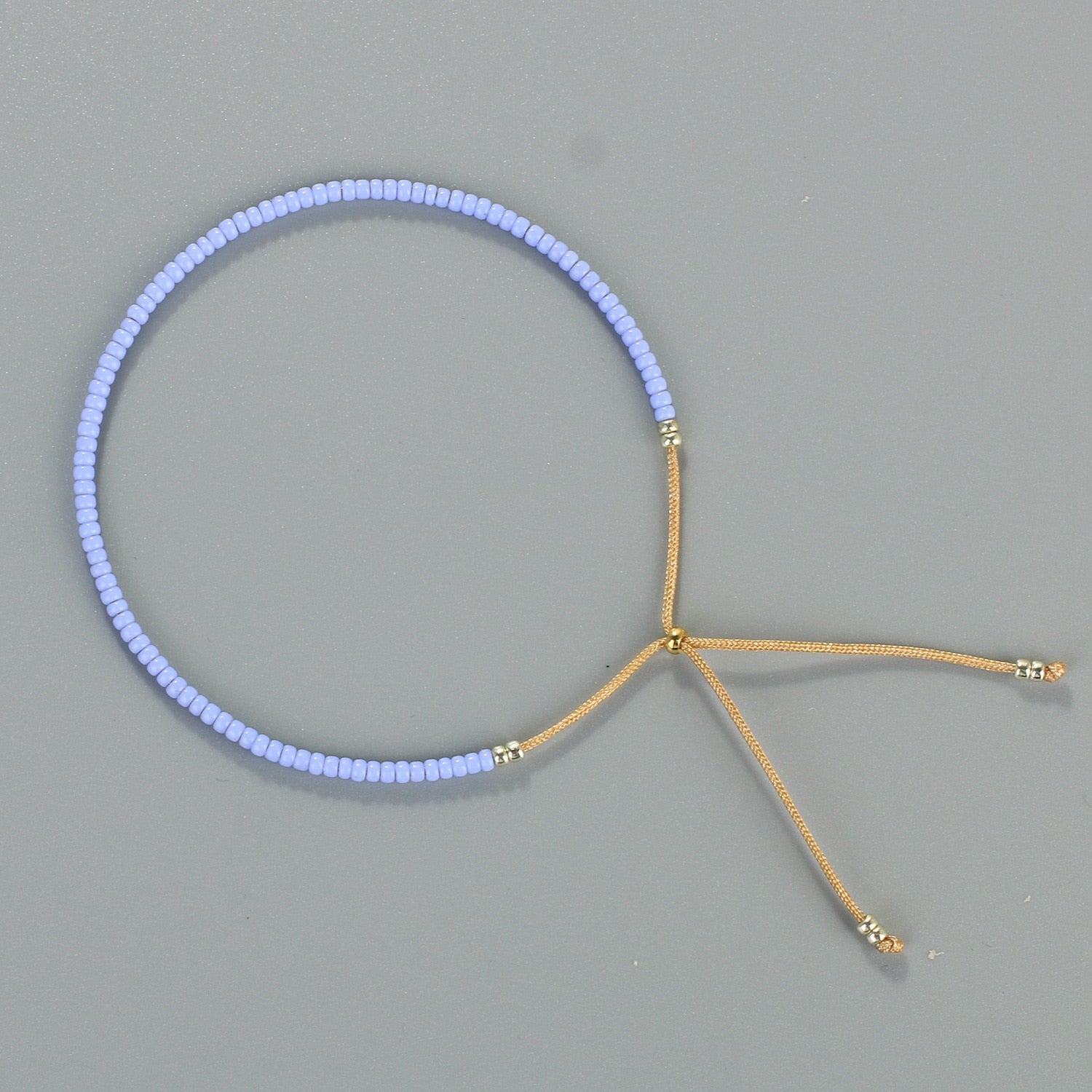 Leuchtendes Neon-Ombre-Armband aus Miyuki-Rocailles-Perlen