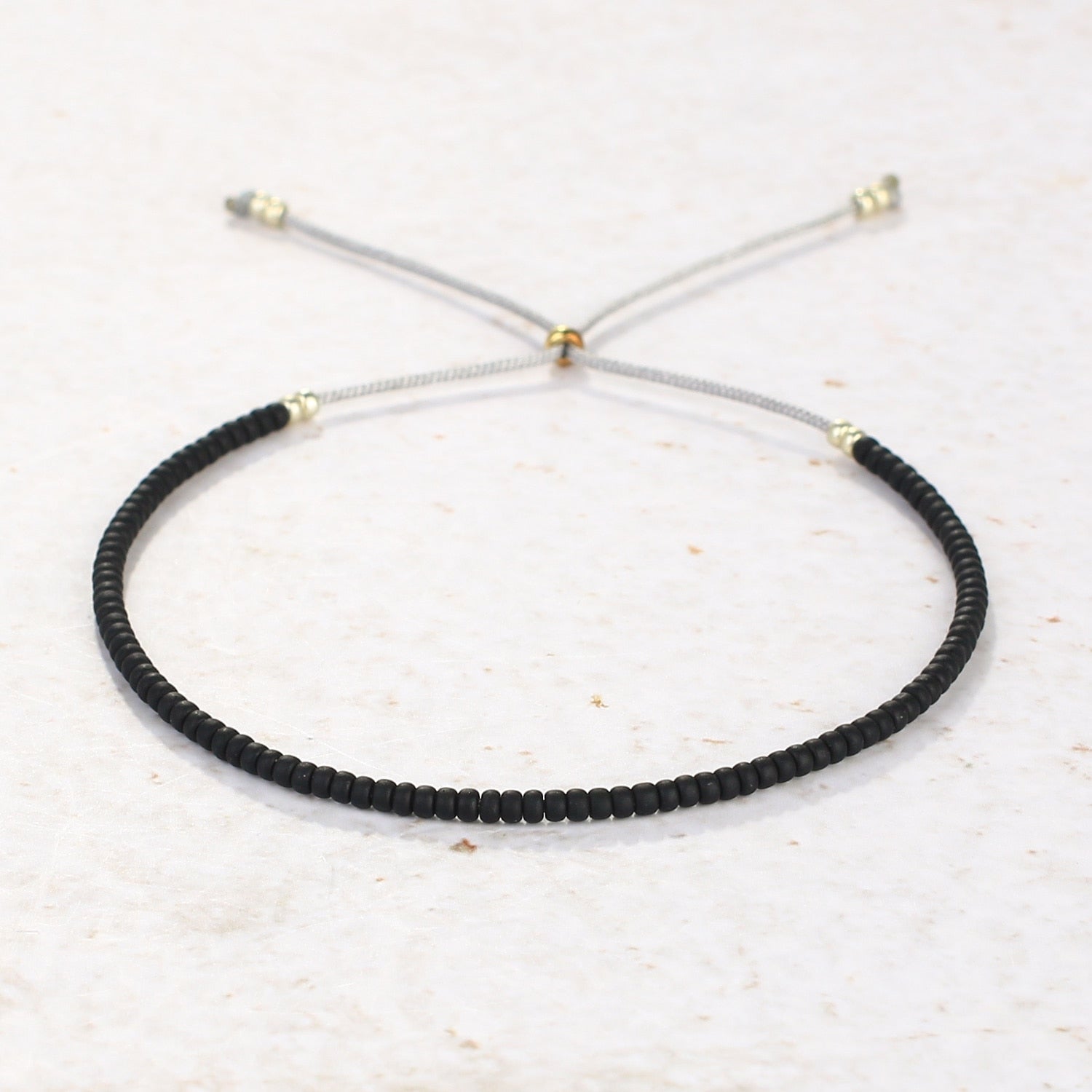Leuchtendes Neon-Ombre-Armband aus Miyuki-Rocailles-Perlen