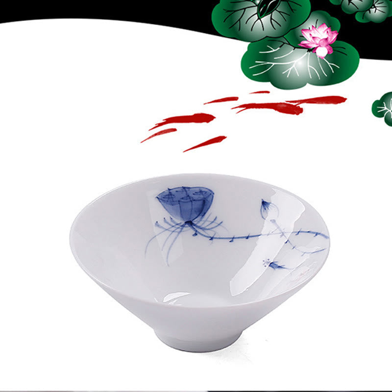 Vintage Keramik Kung Fu Teetasse | Zen Dekor 60ml