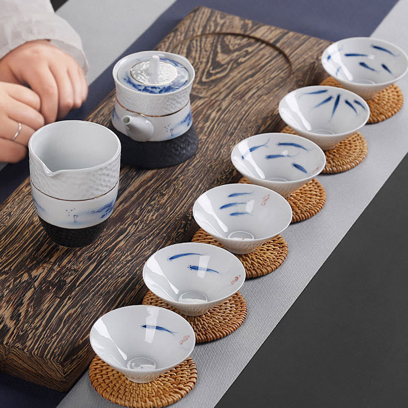 Vintage Keramik Kung Fu Teetasse | Zen Dekor 60ml