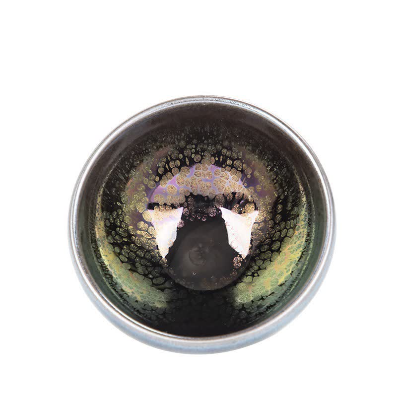 Vintage Keramik-Teetasse 100 ml, handgefertigtes Geschirr