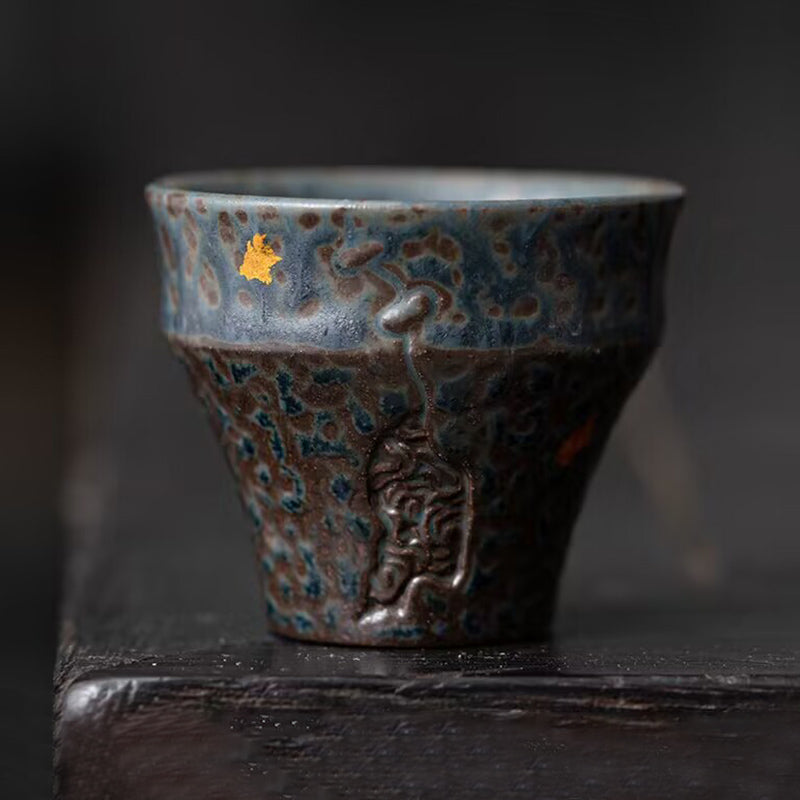 Vintage Keramik-Teetasse 50 ml für Rituale im Heiligen Raum
