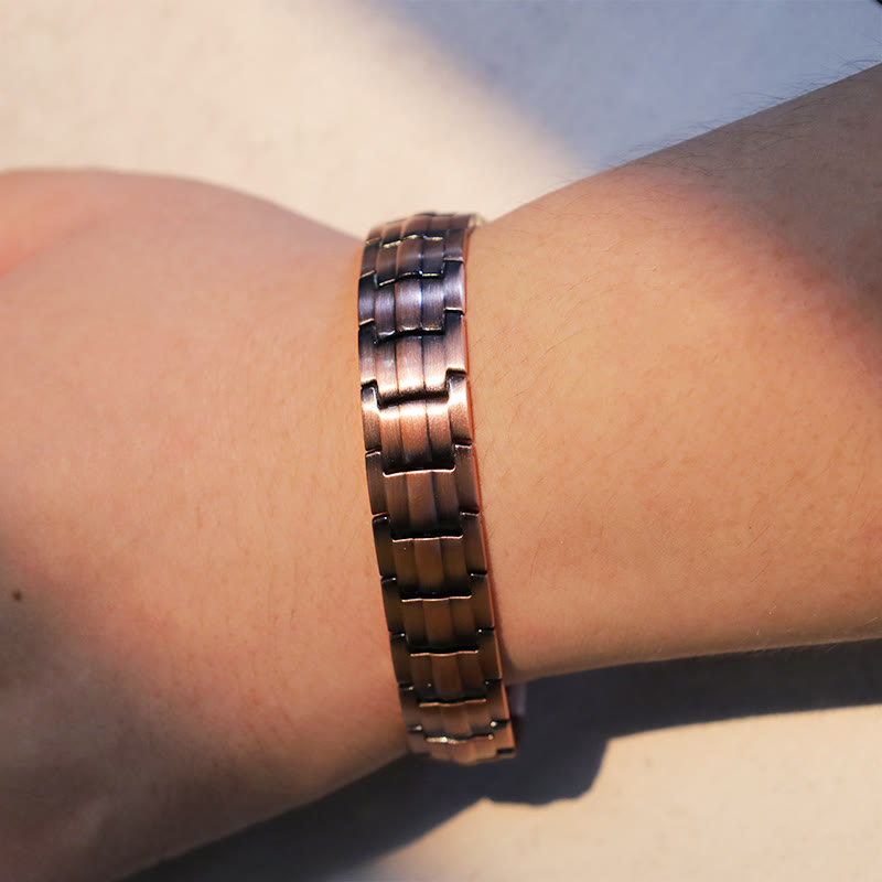 Vintage Magnetisches Kupfer-Armband für spirituelle Heilung