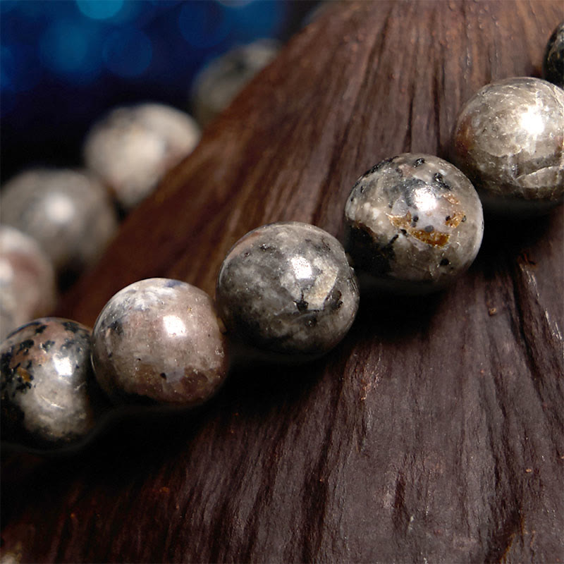 Yooperlite 8 mm spirituelles Kreativitätsarmband für Selbstvertrauen