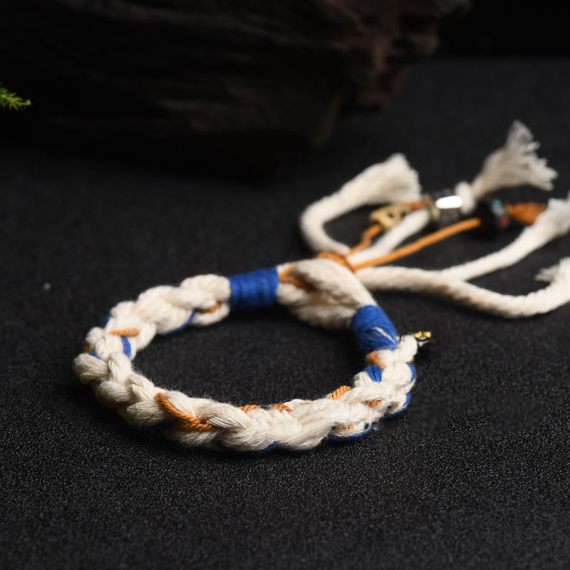 Zakiram Göttin des Reichtums Spirituelles Armband Handgemacht Glück