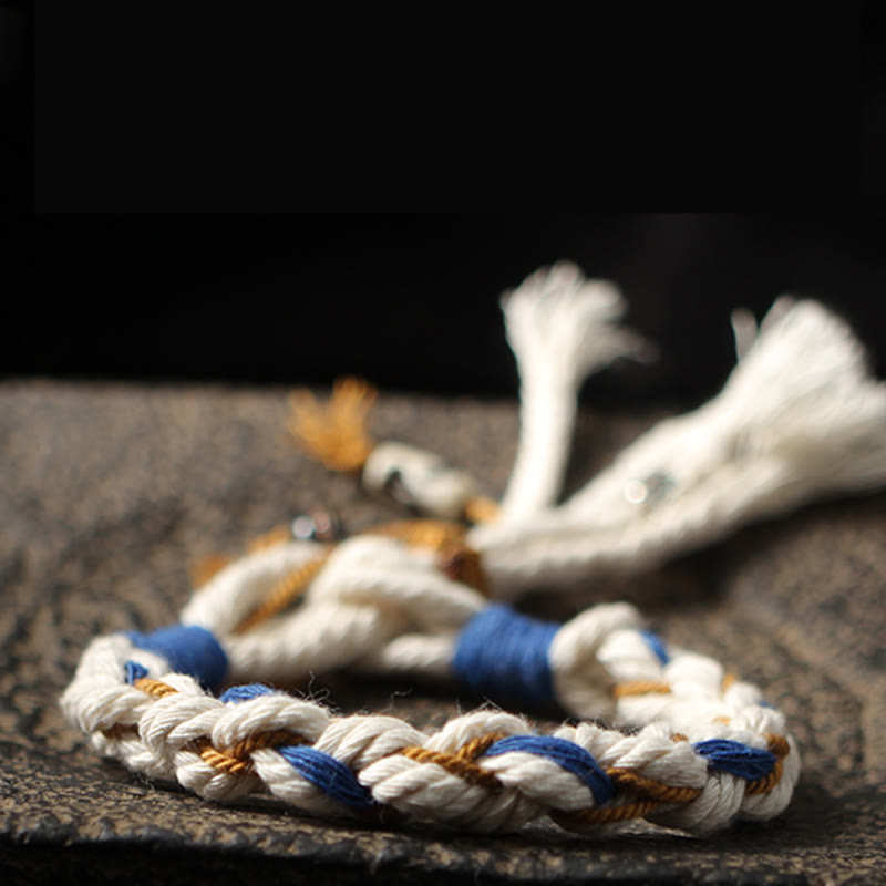 Zakiram Göttin des Reichtums Spirituelles Armband Handgemacht Glück