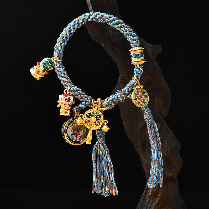 Zakiram Göttin des Reichtums Spirituelles Armband | Glück &amp; Reichtum