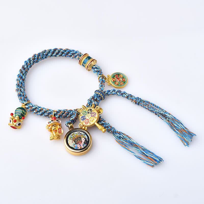 Zakiram Göttin des Reichtums Spirituelles Armband | Glück &amp; Reichtum