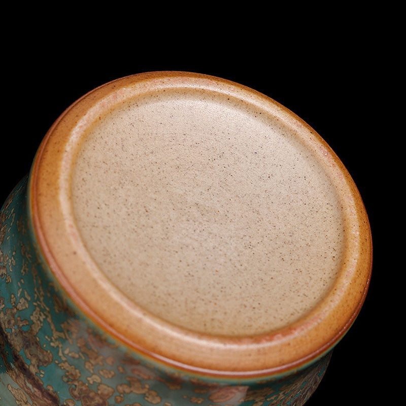 Zen-Teetasse aus Keramik und Bambus, 80 ml, für Kung-Fu-Teerituale